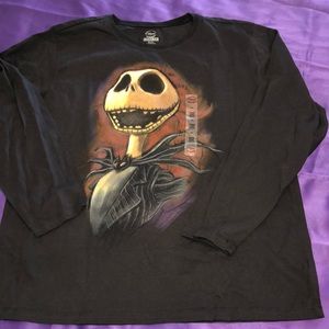 Women’s Disney Store Jack Skellington shirt XXL